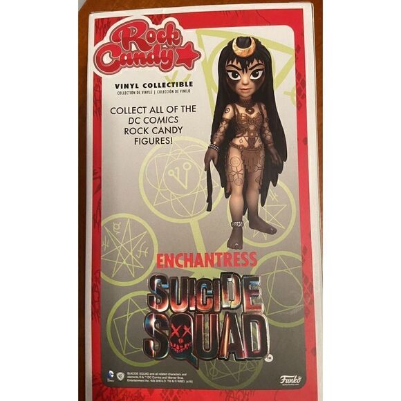 Funko Pop Rock Candy GameStop Exclusive Enchantress DC Comics Sucide Squad 2016 - Picture 5 of 8